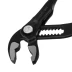 Клещи переставные 180 мм Matrix, кнопочный механизм, хром-ванадий, обливные рукоятки 17925 купить в Сургуте