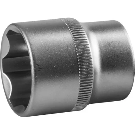 Торцовая головка ЗУБР &quot;МАСТЕР&quot; (1/2&quot;), Cr-V, SUPER LOCK, хроматированное покрытие, 24 мм 27725-24_z02 купить в Сургуте