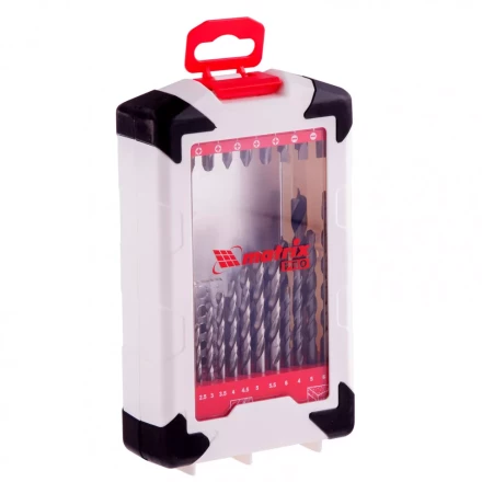 Набор сверл комбинированный сверла по металлу 1-6 мм бетону 4-8 мм дереву 3-8 мм биты 22 шт адаптер 44 предмета Pro Matrix 725644 купить в Сургуте
