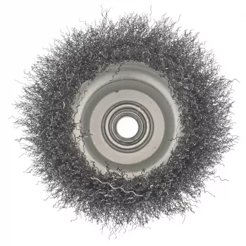 Щетка для УШМ 125 мм М14 &quot;чашка&quot; витая проволока СИБРТЕХ 746067 купить в Сургуте