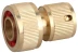 Соединитель GRINDA с автостопом, латунный, 3/4&quot; 8-426130 купить в Сургуте