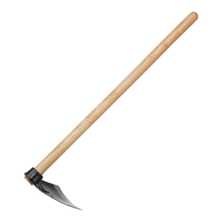 Кетмень Сибртех, 175 х 265 х 900 мм, цельнокованый, деревянный лакированный черенок, 62368 купить в Сургуте