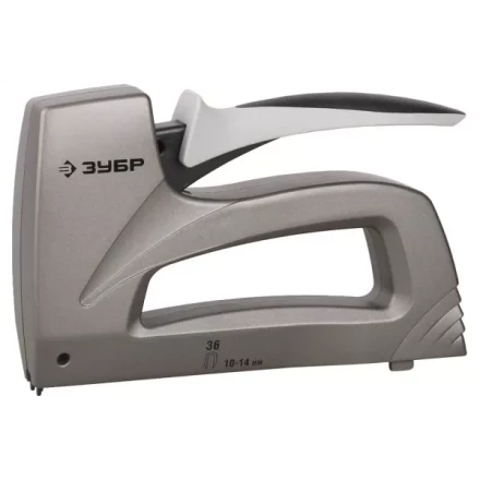 Степлер ЗУБР &quot;ПРЕМИУМ&quot;, пластинчатая пружина, литой корпус, тип 36 31512_z01 купить в Сургуте