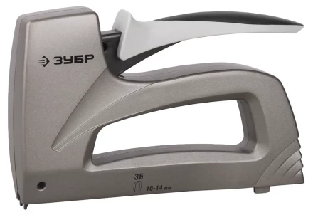 Степлер ЗУБР &quot;ПРЕМИУМ&quot;, пластинчатая пружина, литой корпус, тип 36 31512_z01 купить в Сургуте