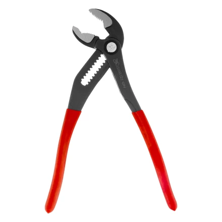 Клещи переставные 250 мм Matrix, кнопочный механизм, хром-ванадий, обливные рукоятки 17926 купить в Сургуте