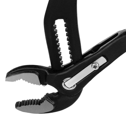 Клещи переставные 250 мм Matrix, кнопочный механизм, хром-ванадий, обливные рукоятки 17926 купить в Сургуте