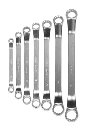 Набор ключей кольцевых коленчатых 7 шт. Энкор 26154 купить в Сургуте