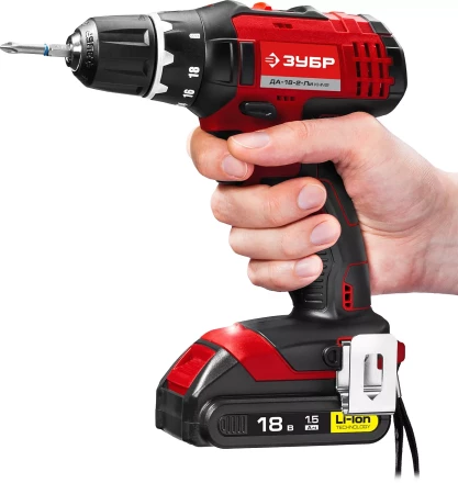 Дрель-шуруповерт 2 АКБ ДА-18-2-Ли КНМ2 серия МАСТЕР купить в Сургуте