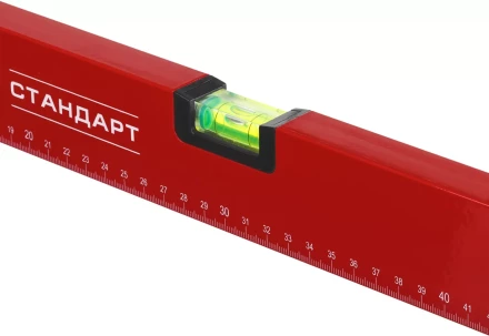 Уровень ЗУБР &quot;СТАНДАРТ&quot; коробчатый, 2 противоударные ампулы, 200см 34588-200 купить в Сургуте