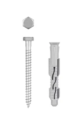 ЗУБР ФД-П 10 x 80 мм, фасадный дюбель, нейлон/цинк, 50 шт (301475-080)