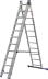 Лестница ЗУБР универсальная, трехсекционная со стабилизатором, 11 ступеней 38831-11 купить в Сургуте