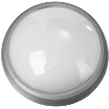 Светильник STAYER &quot;PROFI&quot; PROLight светодиодный, влагозащищенный IP65, пластиковый корпус, PC, влагозащищенный, круг, металлик, 4000К, 7(60Вт) 57362-60-S купить в Сургуте