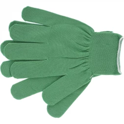 Перчатки нейлон 13 класс цвет изумрудный L 67823