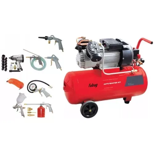 Компрессор масляный поршневой прямой привод Fubag VDC/50 AUTO MASTER KIT+10 купить в Сургуте