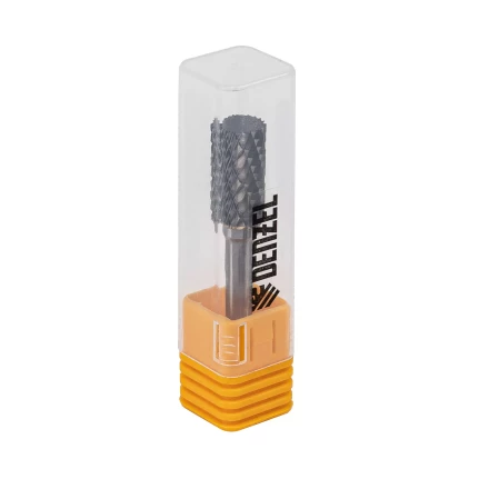 Борфреза по металлу твердосплавная, цилиндрическая, тип-А, 10 мм// Denzel 72001 купить в Сургуте