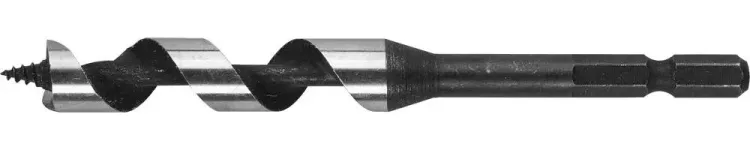ЗУБР. Сверло по дереву, спираль Левиса, шестигранный хвостовик 1/4", 12х120мм 29483-120-12 купить в Сургуте
