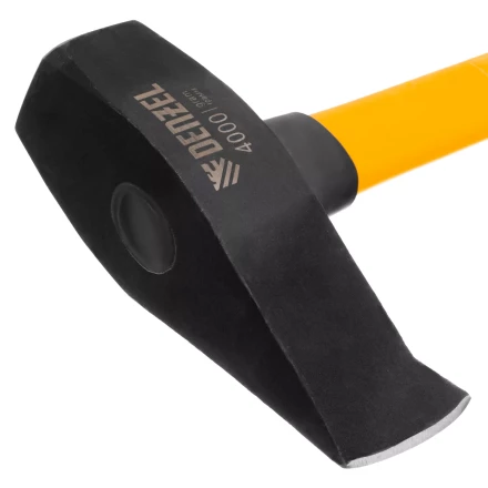 Колун-кувалда 4000 г Denzel 21852, кованая, фибергласовая  рукоятка c TPR покрытием, 880 мм купить в Сургуте