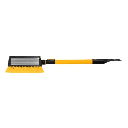 Щетка-сметка для снега со скребком Denzel, телескоп, поворотная голова, водосгон, 900-1200 мм 55308 купить в Сургуте