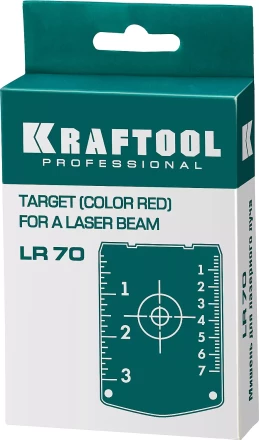 Мишень для лазерных приборов KRAFTOOL 34725 купить в Сургуте