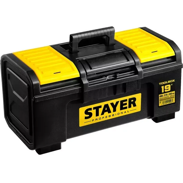 Ящик для инструмента "TOOLBOX-19" пластиковый, STAYER Professional 38167-19 купить в Сургуте