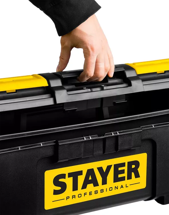 Ящик для инструмента "TOOLBOX-19" пластиковый, STAYER Professional 38167-19 купить в Сургуте