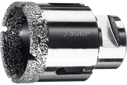 ЗУБР АВК, d 45 мм, (М14, 15 мм кромка), вакуумная алмазная коронка, Профессионал (29865-45) купить в Сургуте