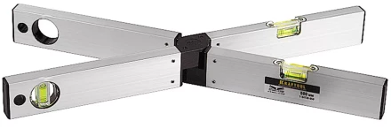 Уровень KRAFTOOL &quot;PRO&quot; &quot;MASS Level&quot;, раскладной, 3 ампулы, 500мм 1-34730-050 купить в Сургуте