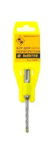Бур SDS+  ф 5х 50/110 усиленный  10/50/300 10901 купить в Сургуте