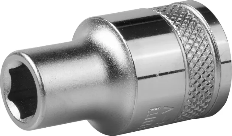 Торцовая головка KRAFTOOL "INDUSTRIE QUALITAT", Cr-V, FLANK, хромосатинированная, 1/2", 8 мм 27805-08_z01 купить в Сургуте