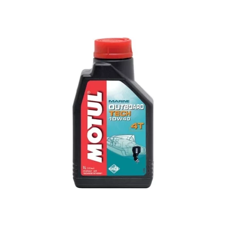 Масло Motul Outboard Tech 4T 10W40 1 Литр купить в Сургуте