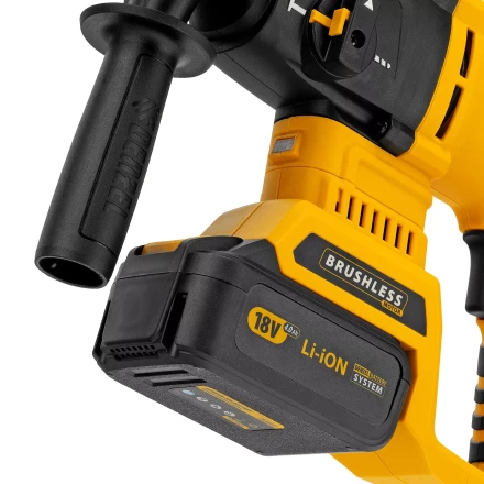 Перфоратор аккумуляторный BLRH-IB-26 Li-Ion, 18 В Denzel 26701 купить в Сургуте