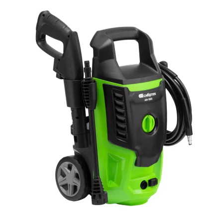 Моечная машина высокого давления Сибртех АМ-1800 58226, 1800 Вт, 140 бар, 350 л/ч, колесная купить в Сургуте