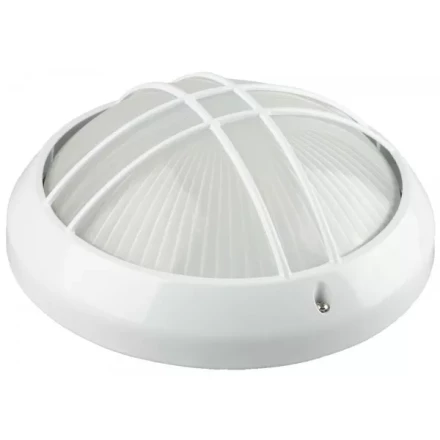 Светильник уличный СВЕТОЗАР &quot;ОРБИТА&quot; влагозащищенный, цвет белый, 100Вт SV-57313-W купить в Сургуте