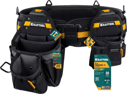 Пояс монтажника KRAFTOOL 38762 купить в Сургуте