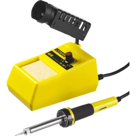 Паяльная станция аналоговая, STAYER &quot;MASTER&quot; 55371, диапазон 150-480°C, 48Вт 55371 купить в Сургуте