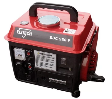 Бензогенератор Elitech БЭС 950 Р купить в Сургуте