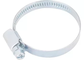 Хомуты из нержавеющей стали стандартное болтовое крепление 70-90 мм 25 шт ширина 9мм СИБРТЕХ 47586 купить в Сургуте