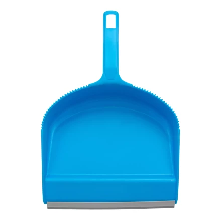 Набор: совок с кромкой 330 x 225 мм и щетка-сметка 285 мм, голубой, Home Palisad 933105 купить в Сургуте