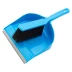 Набор: совок с кромкой 330 x 225 мм и щетка-сметка 285 мм, голубой, Home Palisad 933105 купить в Сургуте