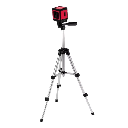 Лазерный уровень MTX XQB GREEN Pro SET 350195, 20 м, зеленый луч, батарейки, штатив купить в Сургуте