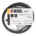 Шнур сетевой Denzel Energy Series, ПВС, 1,5 м, 2 x 1 мм, с неразборной вилкой, черный, 3 м, 37661 купить в Сургуте