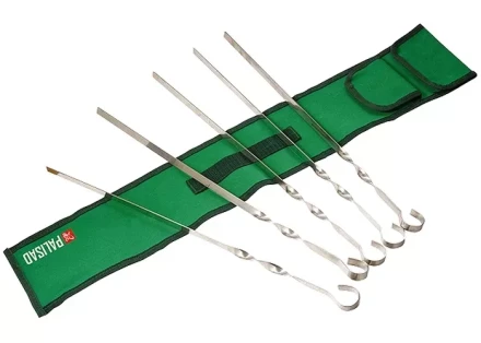 Шампуры с чехлом 45 см 6 шт PALISAD Camping 69573 купить в Сургуте