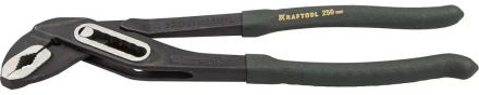 Клещи переставные &quot;EXPERT&quot;, Cr-V, коробчатый шарнир, захват до 43мм / 1 1/4&quot;, 250мм, KRAFTOOL 22359-25 купить в Сургуте