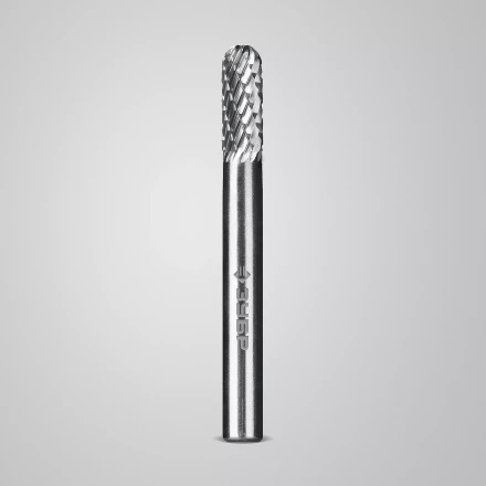 Зубр Твердосплавная борфреза C - цилиндр со сферическим концом, 6 х 16 мм (28802-6-16) купить в Сургуте
