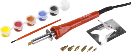 Приборы для выжигания с набором насадок и красками серия МАСТЕР купить в Сургуте