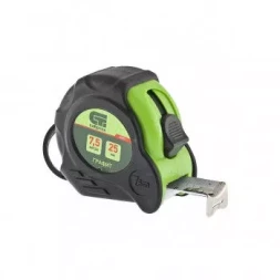 Рулетка Графит, обрезиненный корпус, амортизатор, 7,5 м х 25 мм СИБРТЕХ 32533