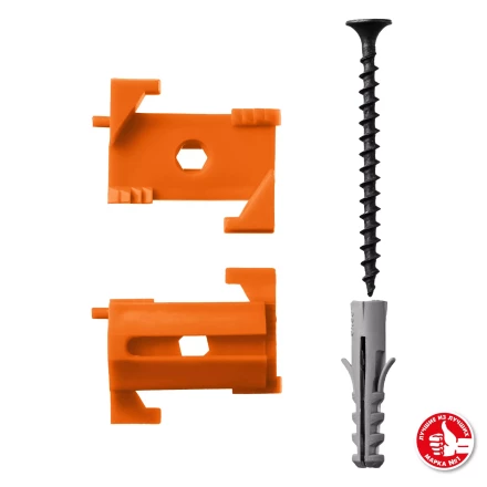 ЗУБР ВИНТ-Н25, 25 шт, набор: СКШМ в комплекте с дюбелем и саморезом (30955-Н25) купить в Сургуте