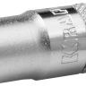 Торцовая головка KRAFTOOL "INDUSTRIE QUALITAT", Cr-V, FLANK, хромосатинированная, 1/4", 6 мм 27815-06_z01 купить в Сургуте