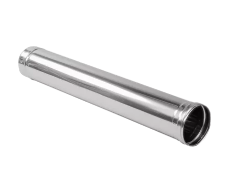 Труба отвода отраб. газов  из нерж.стали 1 м(диаметр 120 мм) для теплогенераторов BALLU EC, VERTIGO купить в Сургуте