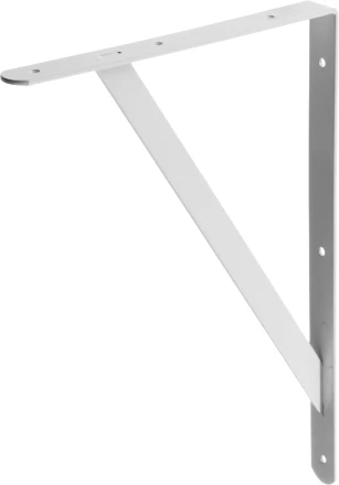 Уголок-кронштейн STAYER &quot;MASTER&quot;, усиленный, 400х280х30х4мм, белый 37423-1 купить в Сургуте